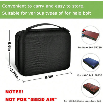 Compatible With Bolt Portable Car Jump Starter 57720 58830 (Not Bolt), Storage Holder Wireless Laptop Power Bank- Box Only