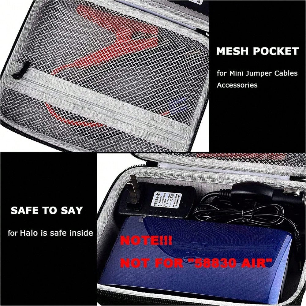 Compatible With Bolt Portable Car Jump Starter 57720 58830 (Not Bolt), Storage Holder Wireless Laptop Power Bank- Box Only