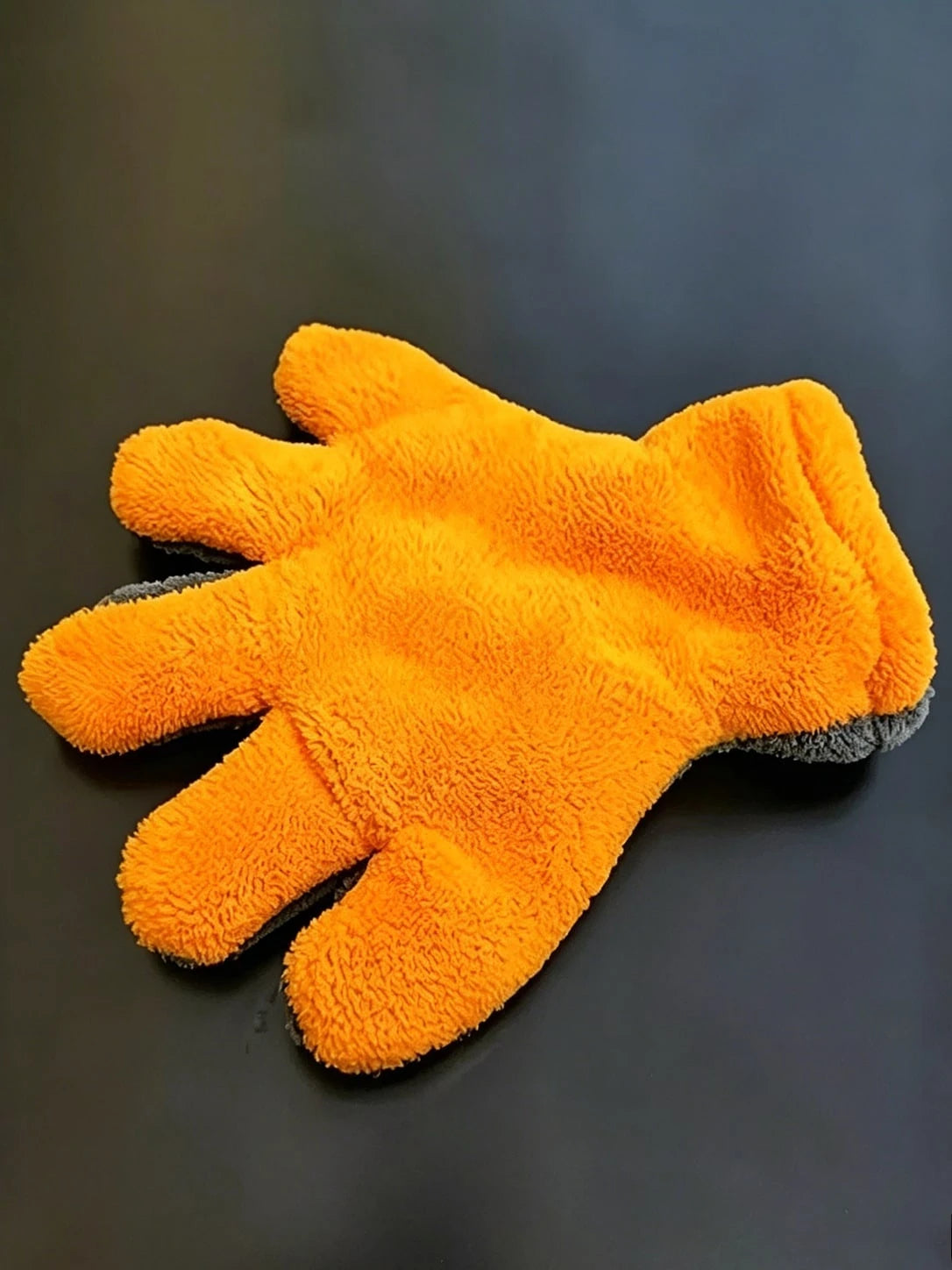 Coral Fleece Car Wash Mitt- Scratch-Free Microfiber, Reusable And Soft Absorbent Five-Finger Design, Suitable For Car Detailing, Dusting, Manual Cleaning Tool, Car Cleaning Accessories