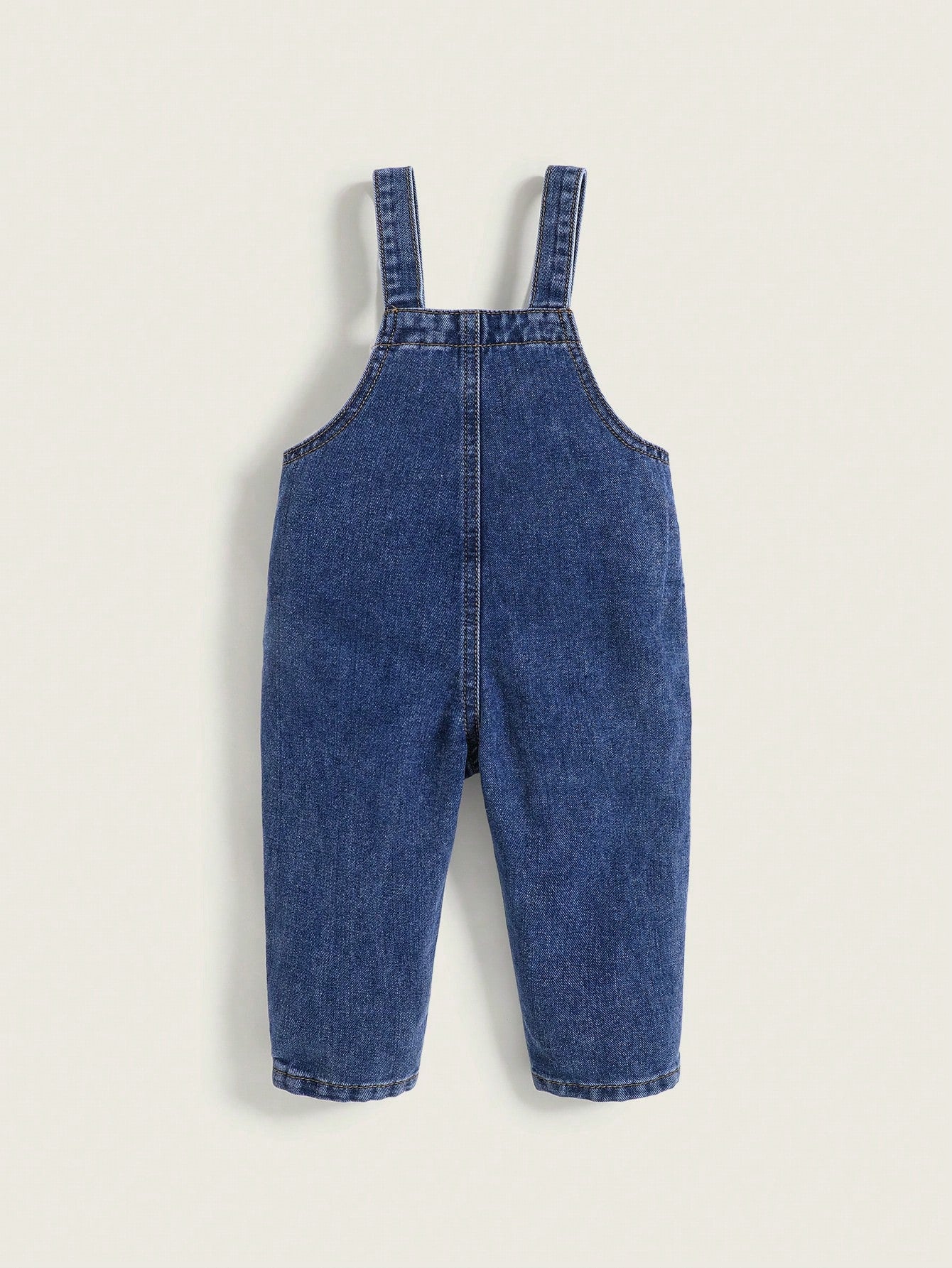 Cozy Pixies Baby Boys' Casual Patched Pocket Overalls Denim Jumpsuit With Multiple Pockets,Kids Back To School Clothes Outfits