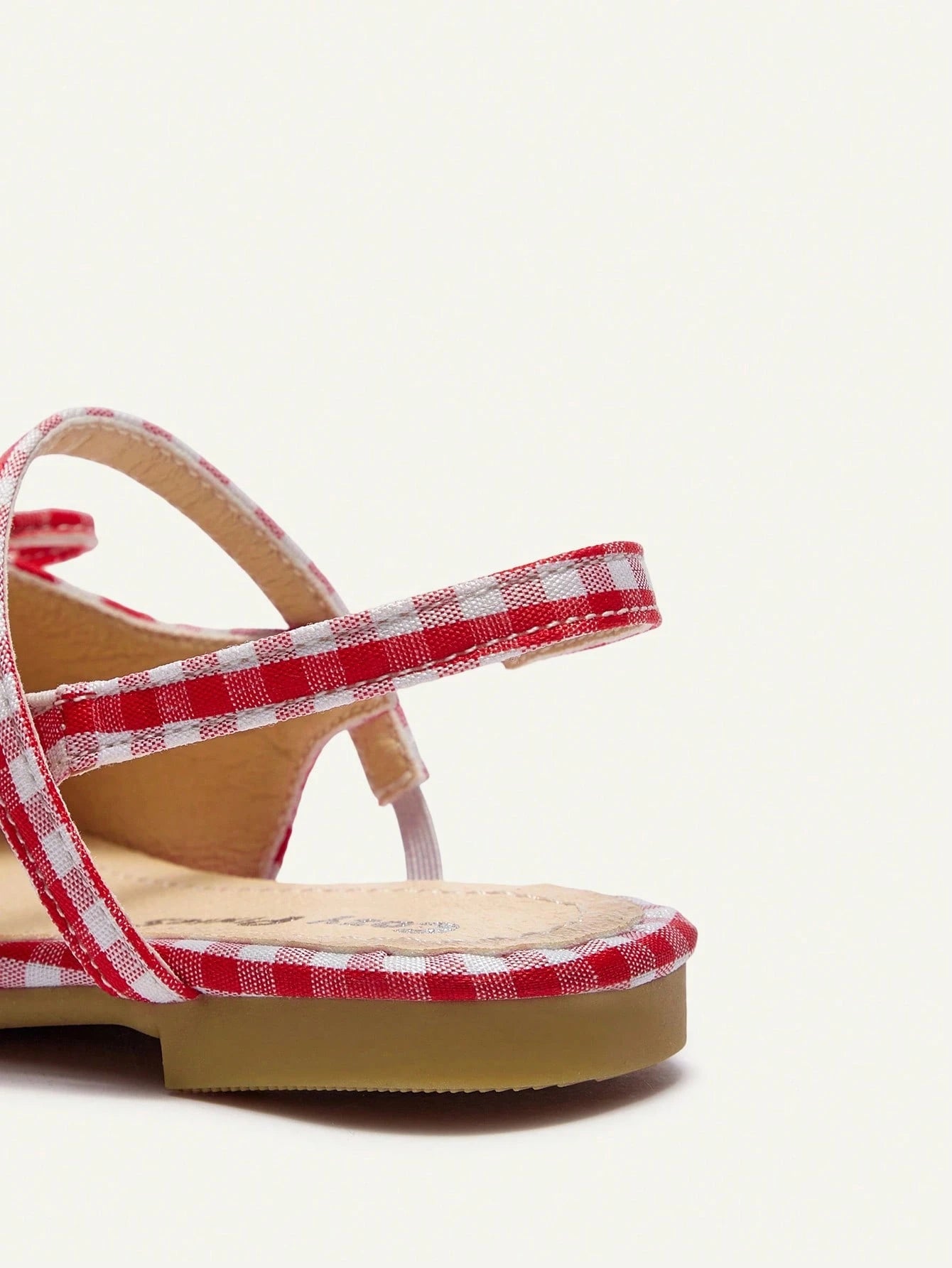 Cozy Pixies Fashionable Versatile Casual Red Plaid Vacation Party Fun Princess Style Cute Bow Mule Shoes Princess Wedding Season College Style Girl Baby Flat