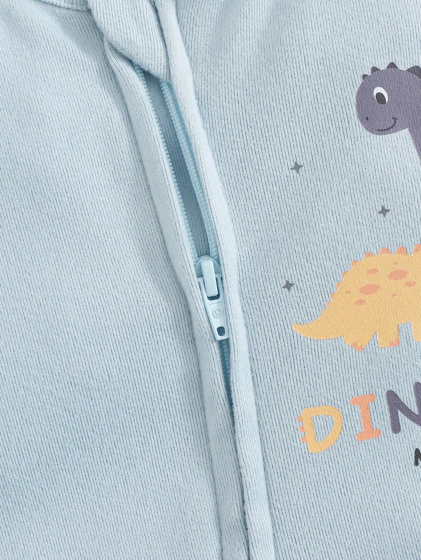 Cozy Pixies Newborn Baby Boy/Girl Cartoon Dinosaur Pattern Knitted Soft Round Neck Long Sleeve Romper & Pants 2-Piece Set