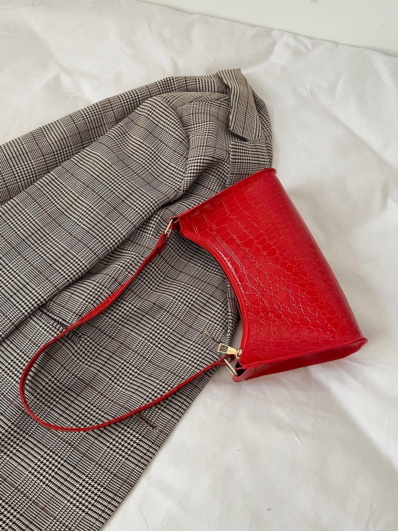 Crocodile Embossed Bag