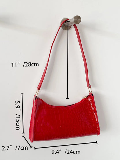 Crocodile Embossed Bag