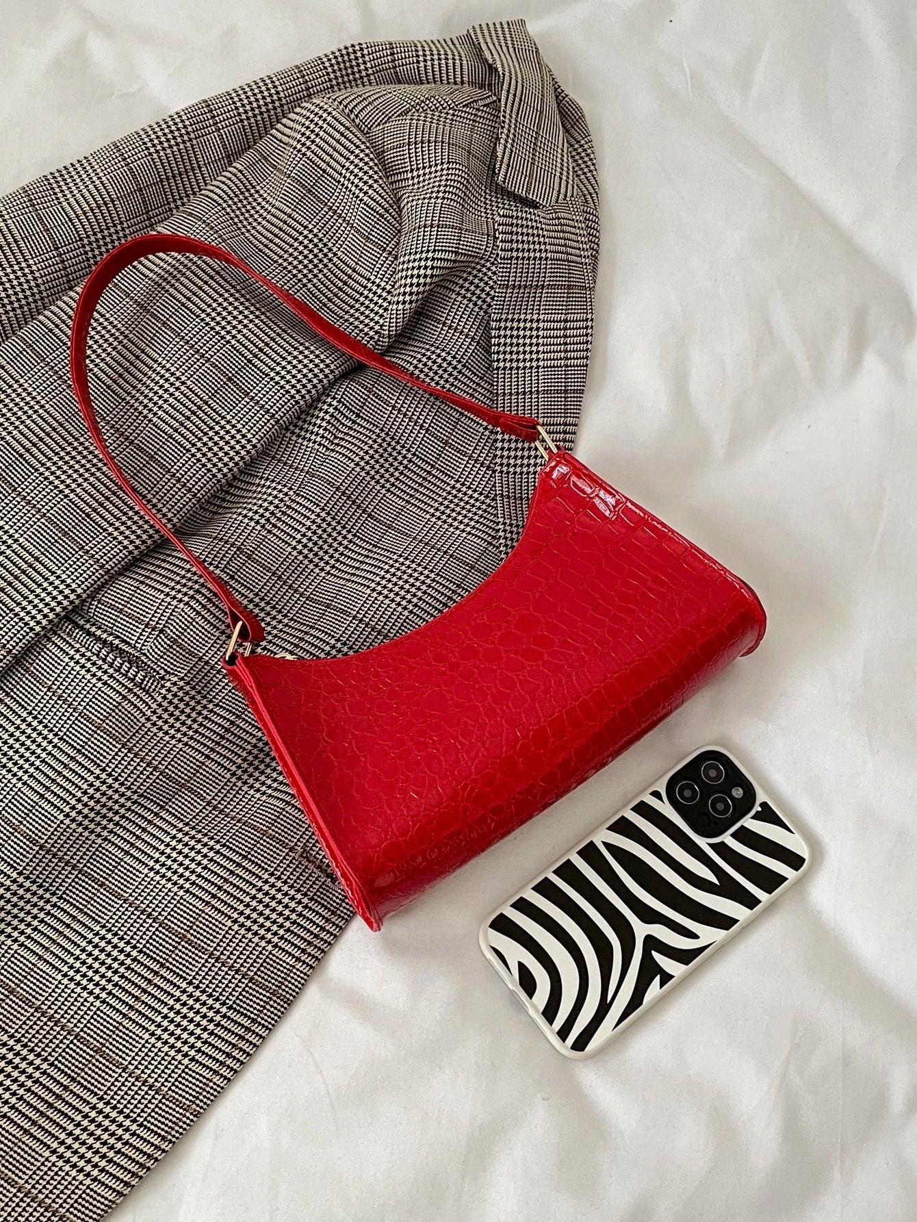 Crocodile Embossed Bag