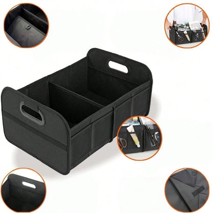 Cross-Border Best-Selling Trunk Organizer, Large-Capacity Car Trunk Storage, Foldable Tool Box-Wholesale Available