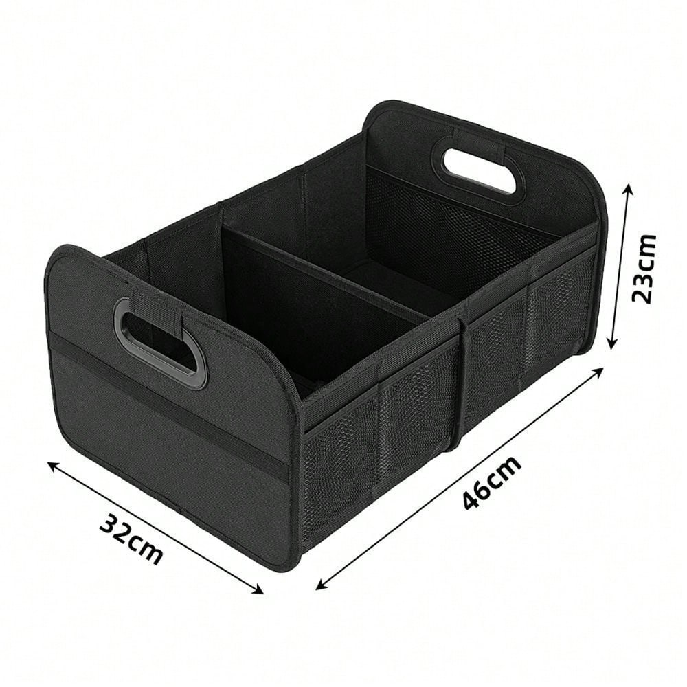 Cross-Border Best-Selling Trunk Organizer, Large-Capacity Car Trunk Storage, Foldable Tool Box-Wholesale Available