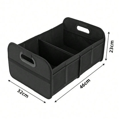 Cross-Border Best-Selling Trunk Organizer, Large-Capacity Car Trunk Storage, Foldable Tool Box-Wholesale Available
