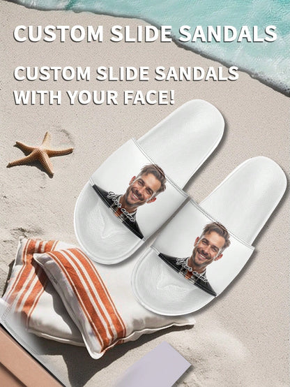Custom Designed 3D Printed Men's Non-Slip Durable Lightweight Slippers, Indoor And Outdoor Beach Sandals, Couples Slippers, Summer Essentials