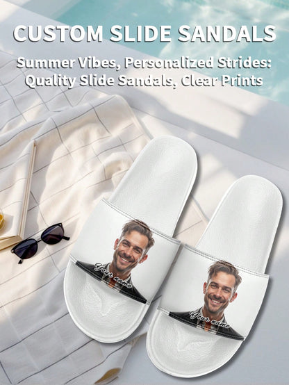 Custom Designed 3D Printed Men's Non-Slip Durable Lightweight Slippers, Indoor And Outdoor Beach Sandals, Couples Slippers, Summer Essentials