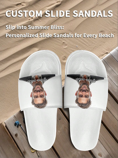Custom Designed 3D Printed Men's Non-Slip Durable Lightweight Slippers, Indoor And Outdoor Beach Sandals, Couples Slippers, Summer Essentials