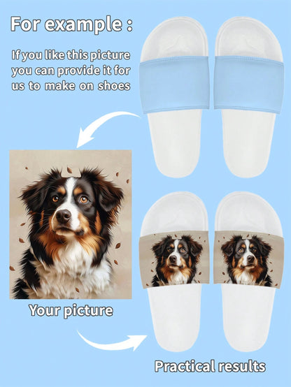 Custom Designed 3D Printed Men's Non-Slip Durable Lightweight Slippers, Indoor And Outdoor Beach Sandals, Couples Slippers, Summer Essentials