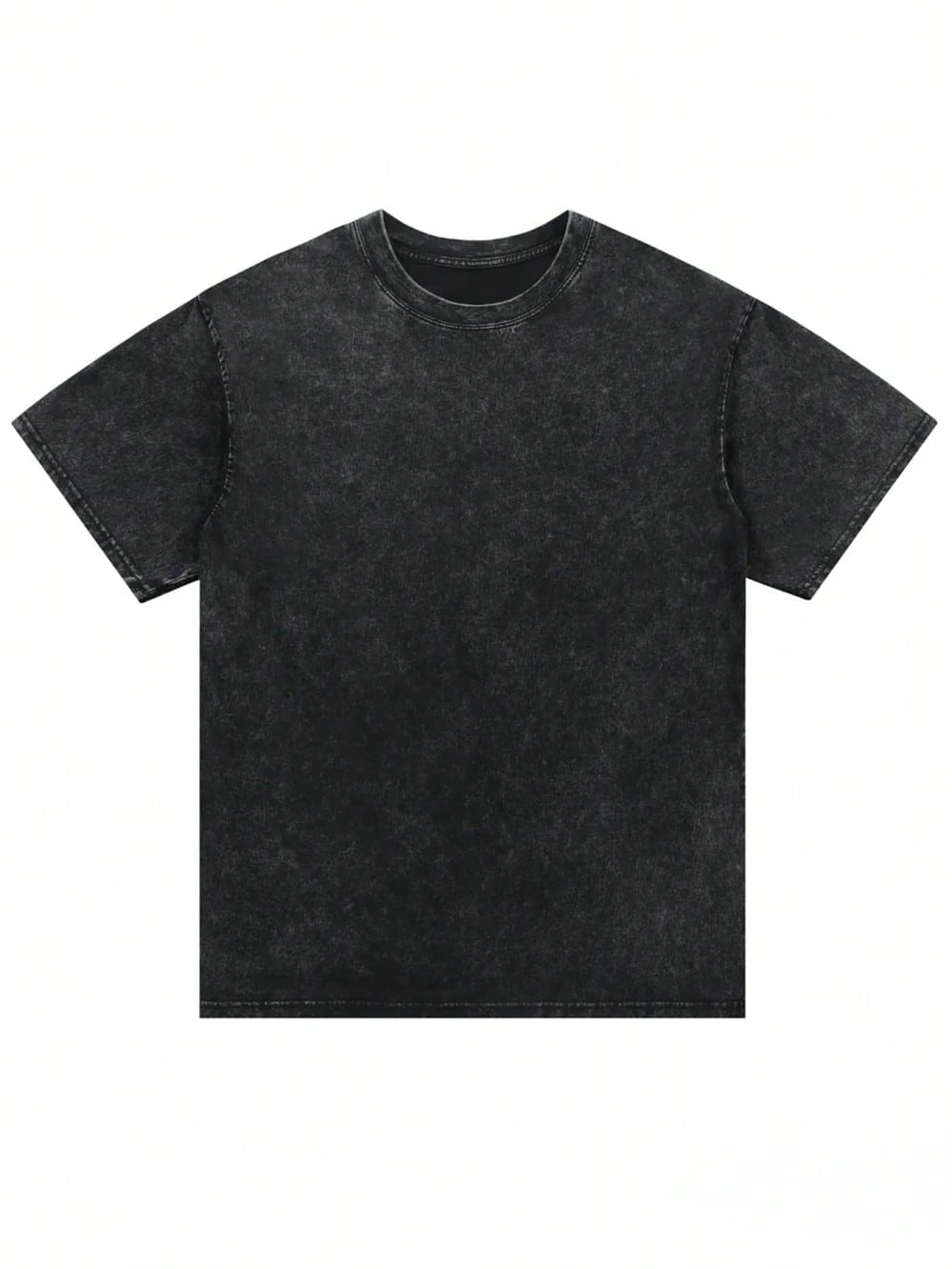 Custom-Made Washed And Distressed Men's T-Shirts, Including Custom Photos And Text, Personalized Commemorative T-Shirts, Angel Wing Prints, Heartwarming Commemorative Gifts, Loose-Fitting Casual Tops