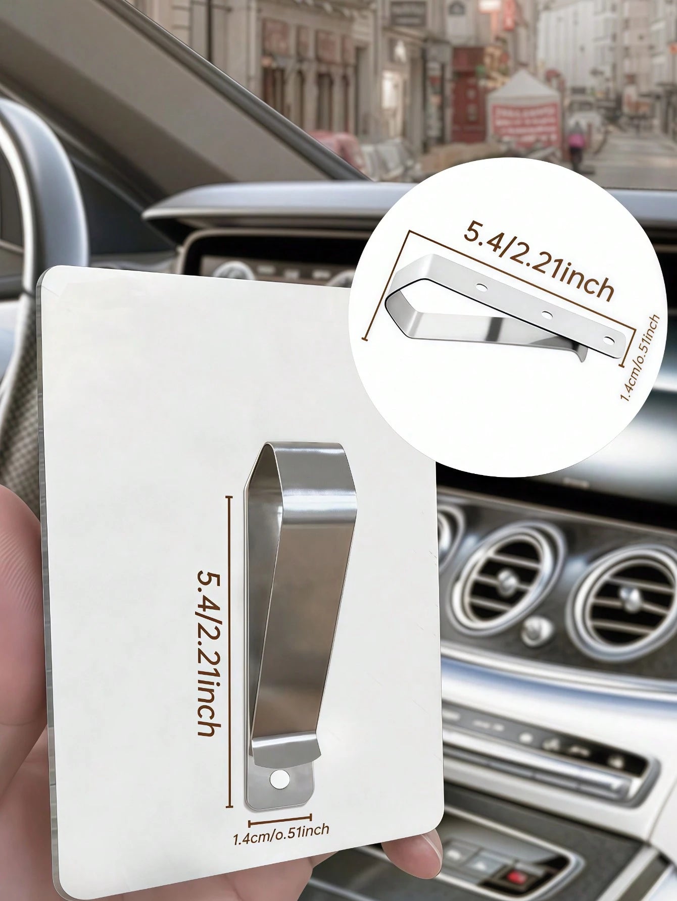 Customized Acrylic Car Sun Visor Clip, Personalized Photo Car Sun Visor Clip, Customized Car Decor, Customized Car Makeup Mirror Decor, Personalized Car Photo, DIY Customized Birthday Gift, Christmas