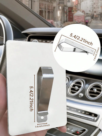 Customized Acrylic Car Sun Visor Clip, Personalized Photo Car Sun Visor Clip, Customized Car Decor, Customized Car Makeup Mirror Decor, Personalized Car Photo, DIY Customized Birthday Gift, Christmas