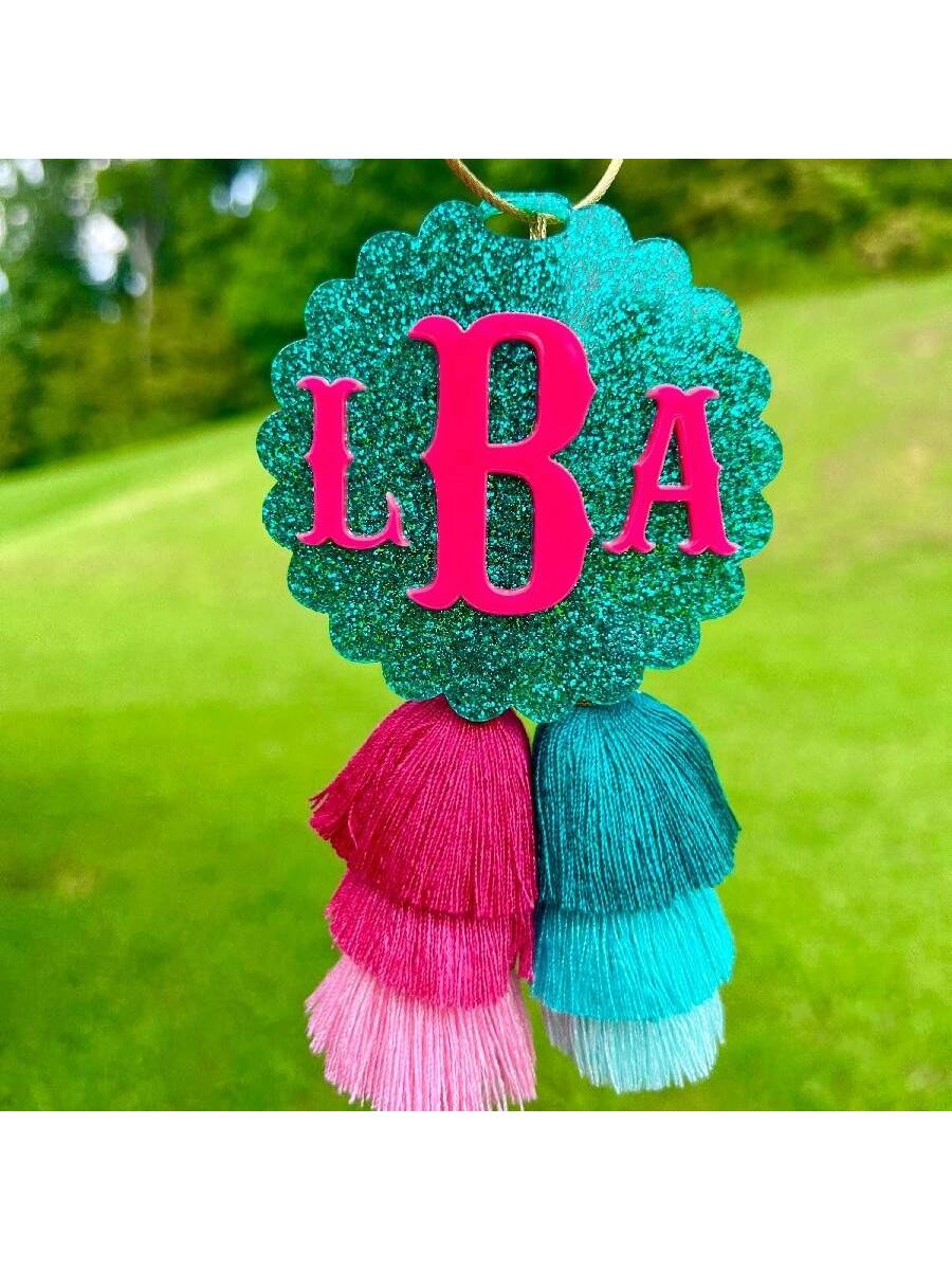 Customized Personalized Name Bag Tag| Bag Tassel| Beach Tote Bag Charm| Personalized Bag Charm| Name Charm| Bag Accessories| Backpack Tag| Autumn/Winter Fashion Tag| Back To School Bag Accesso