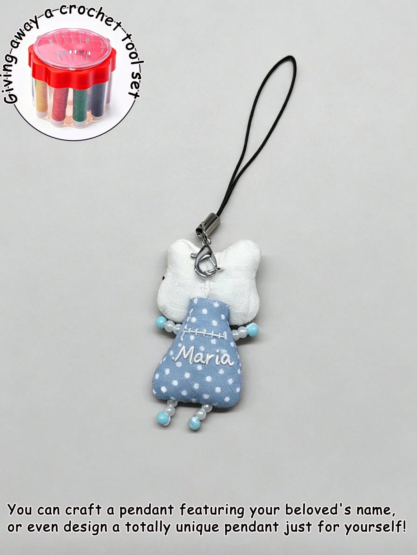 Cute Frog, Pig, Rabbit Phone Chain Handmade Beaded Keychain Accessories DIY Handmade Animal Pendant Jewelry Y2K Aesthetic Unique Lanyard Bag Charm, Can Be Hand-Sewn With Name Or Mark On Pendant, Uniqu