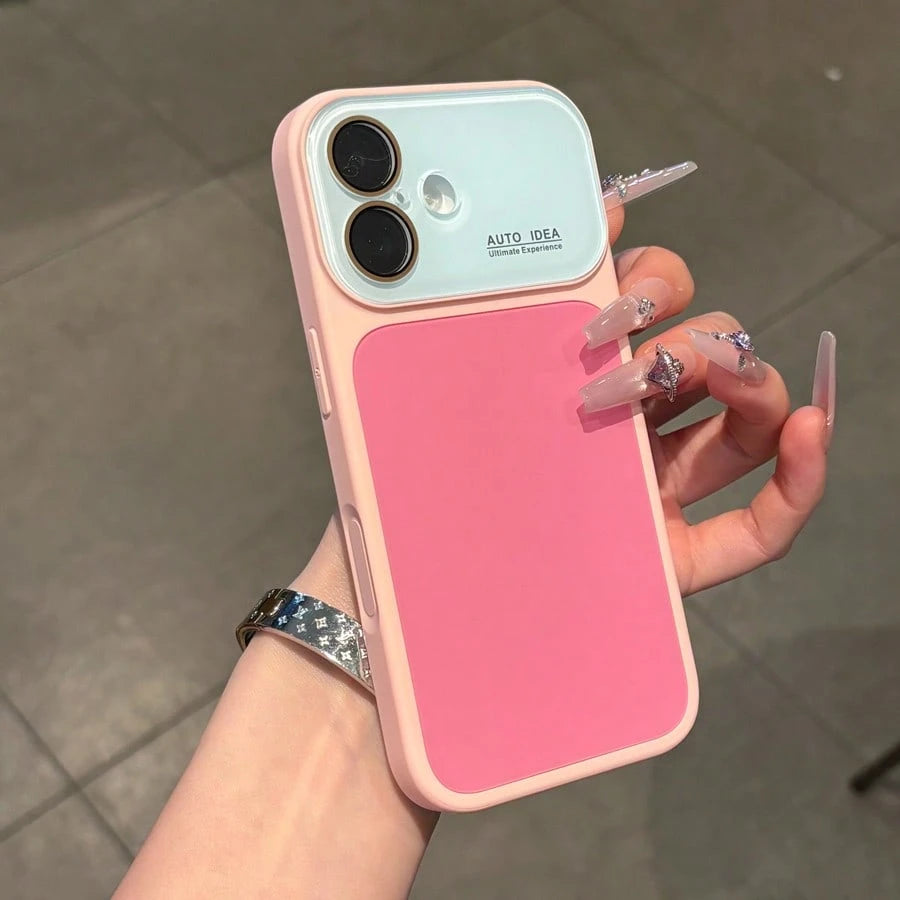 Cute Teal Phone Case Compatible With IPhone 17 16 15 14 13 Pro Max Plus,Funny Summer Color Clash,Lightweight Shockproof Protective Case,Suitable For Women