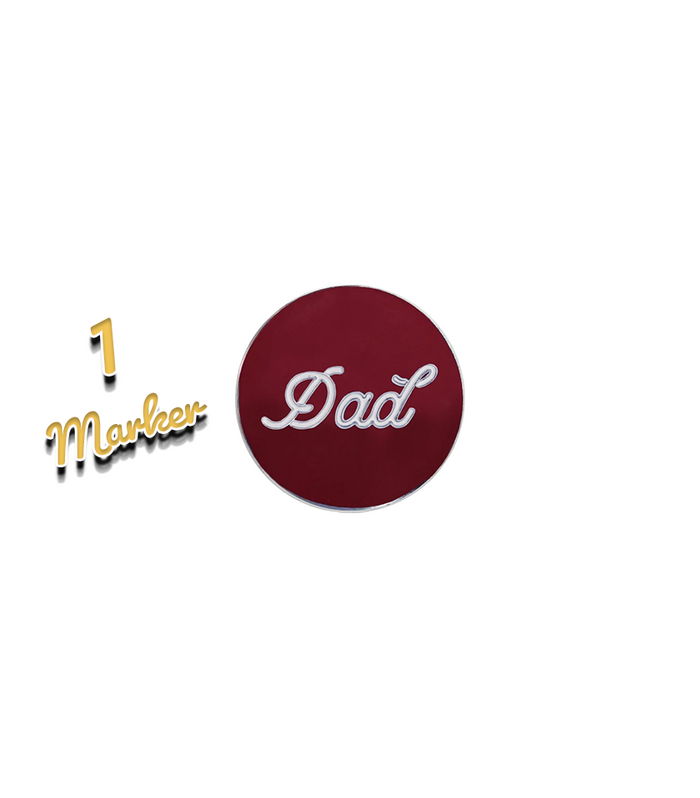 Dad Ball Marker | Red