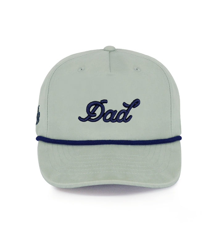 Dad Rope Hat | Gray & Navy