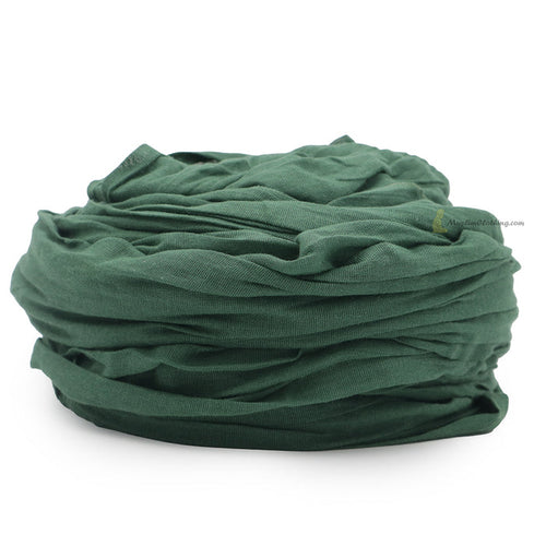 Dark Green Turban Fabric Islamic Amamah Shadhili 100% Japanese Cotton Gauze