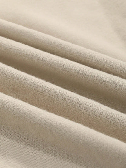 DAZY Solid Round Neck Tee