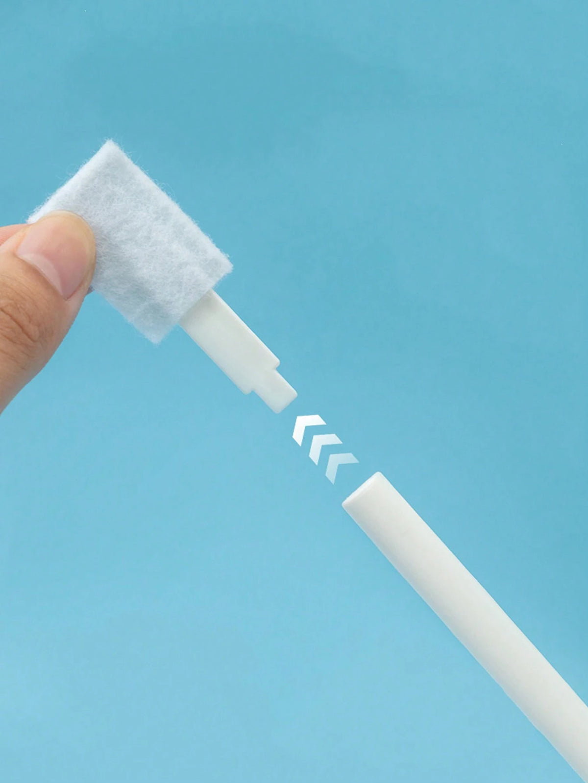 Disposable Toilet Brush Set, 1pc Handle + 10pcs Replaceable Heads For Deep, No Blind Spot Cleaning – Hygienic, Efficient, And Easy-To-Use Household Toilet Cleaning Tool, During Packaging And Transport