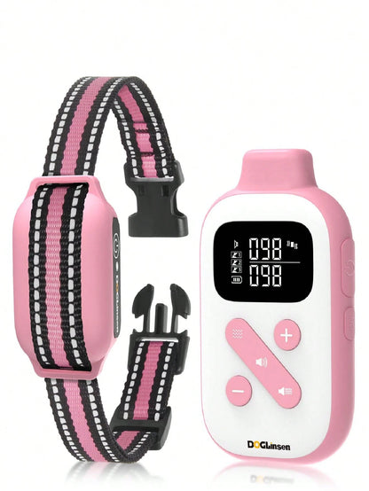DOGLinsen No Shock Dog Lover Gift And Dog Mom Love Training Collar, Beep And Vibrating Dog Lover Gift And Dog Mom Love Collar No Shock, No Shock Dog Lover Gift And Dog Mom Love Collar With Remote 2800
