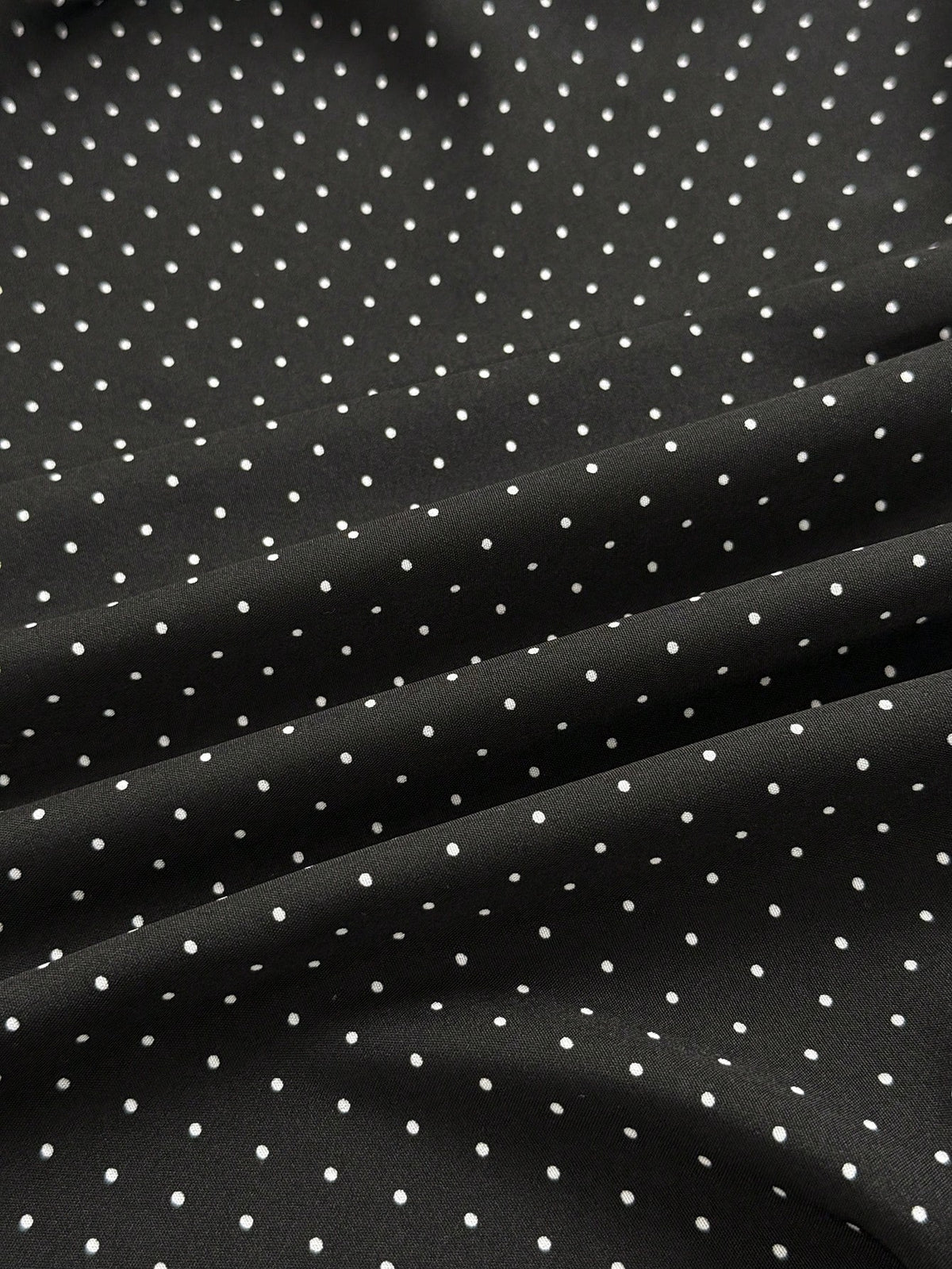 Elamini Polka Dot Print Collared Slim Fit Short Sleeve Blouse For Women
