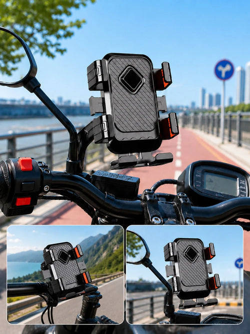 Electric Bike Phone Holder For Cycling