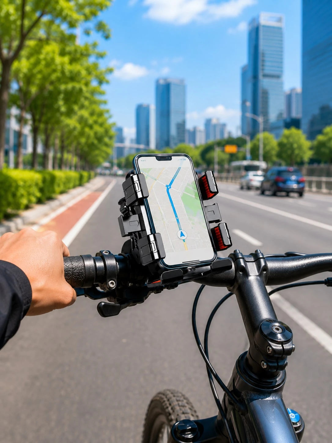 Electric Bike Phone Holder For Cycling
