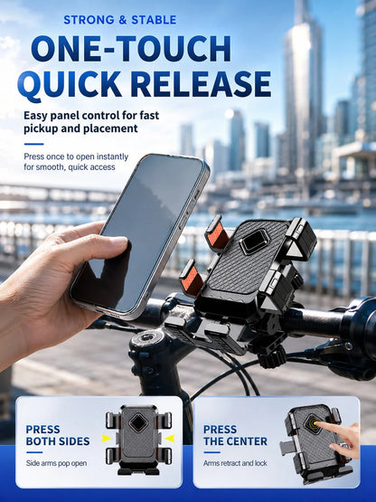 Electric Bike Phone Holder For Cycling