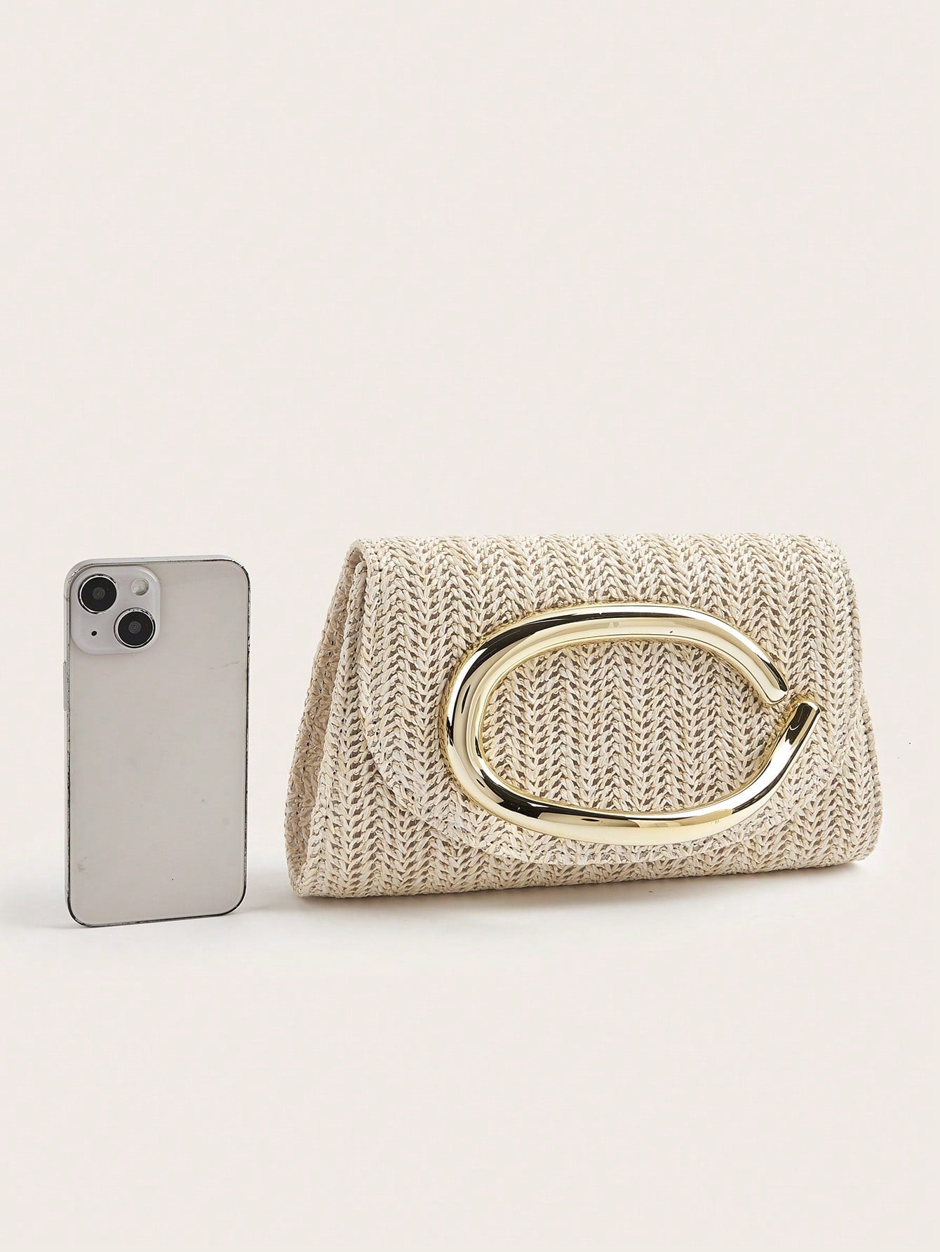 Elegant Large Women's PU Material Clutch Bag, With Detachable Chain, Suitable For Weddings, Parties, Banquets And Other Occasions