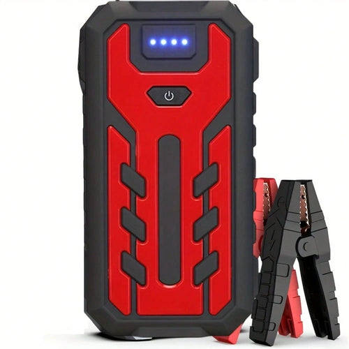 Emergency Start Power Supply, 7-In-1 Function Emergency Power Supply 150PSI Digital Display, Portable Car Battery Charger Suitable For 2.64 Gallon Gasoline Or 2.38 Gallon Battery Charger, Portable Ca