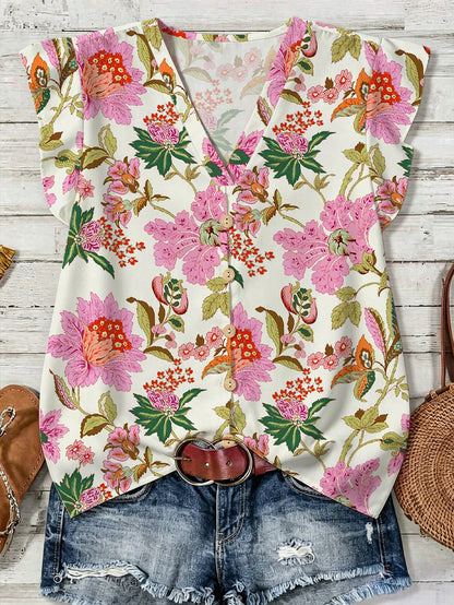 EMERY ROSE Women's Textured Casual Shirt, Versatile For Summer,Summer Top