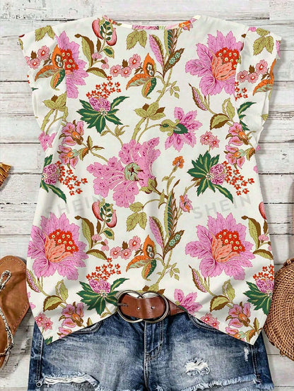 EMERY ROSE Women's Textured Casual Shirt, Versatile For Summer,Summer Top