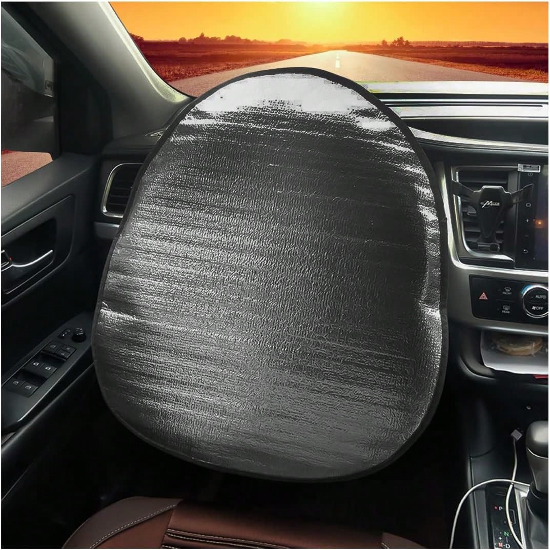 EPE Foam Car Steering Wheel Cover, Sun Shade Heat Insulation For Vehicle