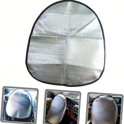 EPE Foam Car Steering Wheel Cover, Sun Shade Heat Insulation For Vehicle