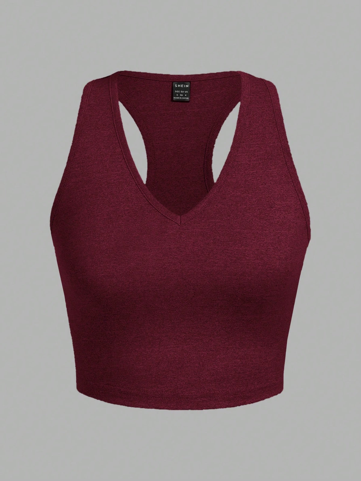 EZwear 3pcs Pack Black, White, Burgundy Women Casual Cropped Slim Fit Camisoles, Suitable For Summer Back To School