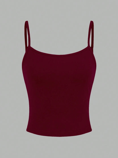 EZwear 3pcs/Set Women's Casual Sexy Camisole Set, Suitable For Spring/Summer