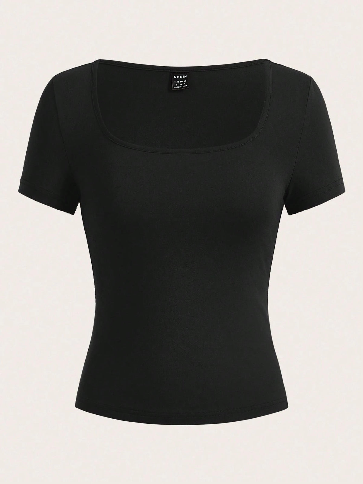 EZwear 3pcs/Set Women Short Sleeve Cropped Casual T-Shirts, Fitted Style For Summer Suitable For Going Out