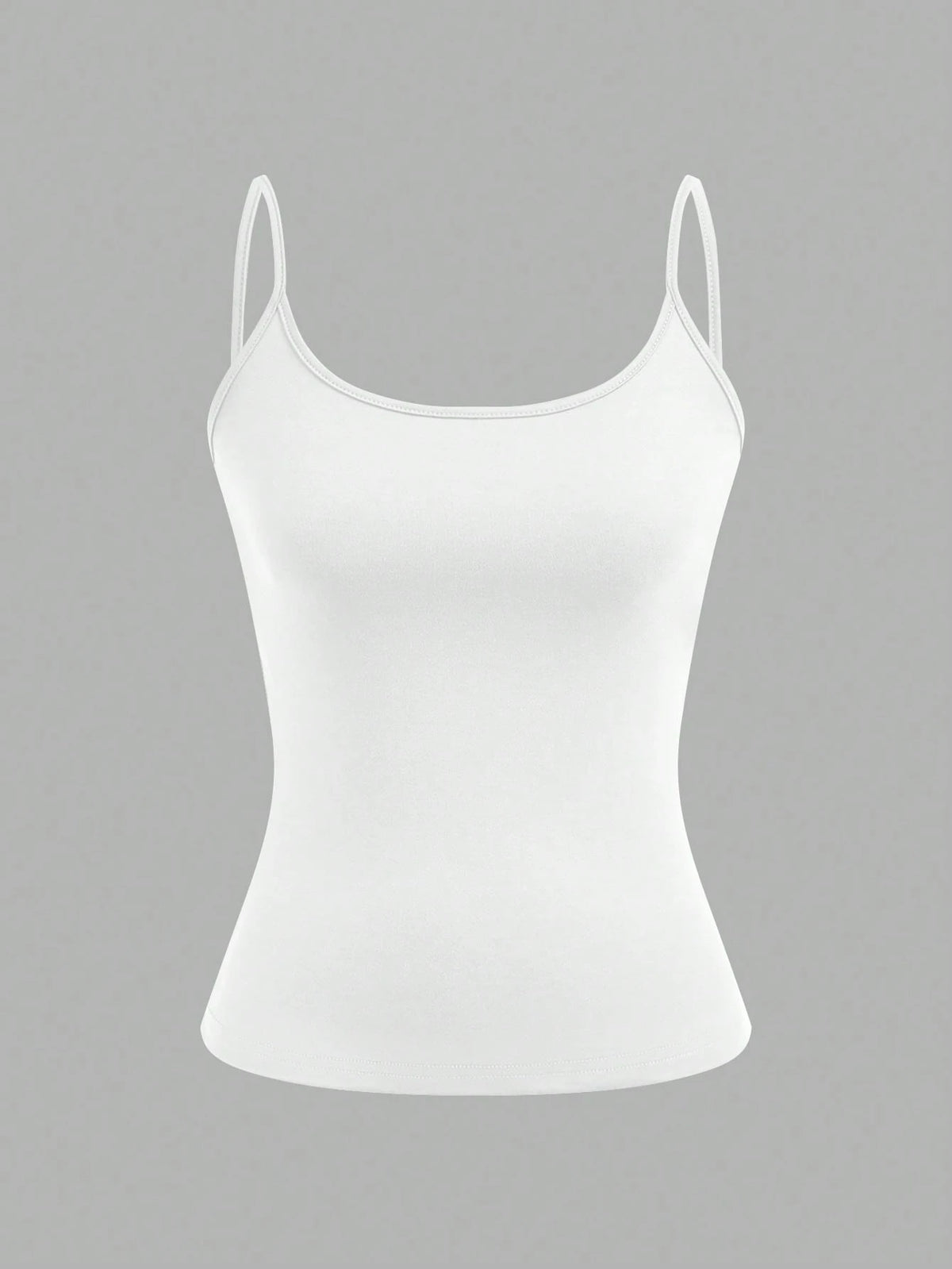 EZwear 4pcs Minimalist Casual Women's Camisole Tank Tops, Suitable For Summer Back To School