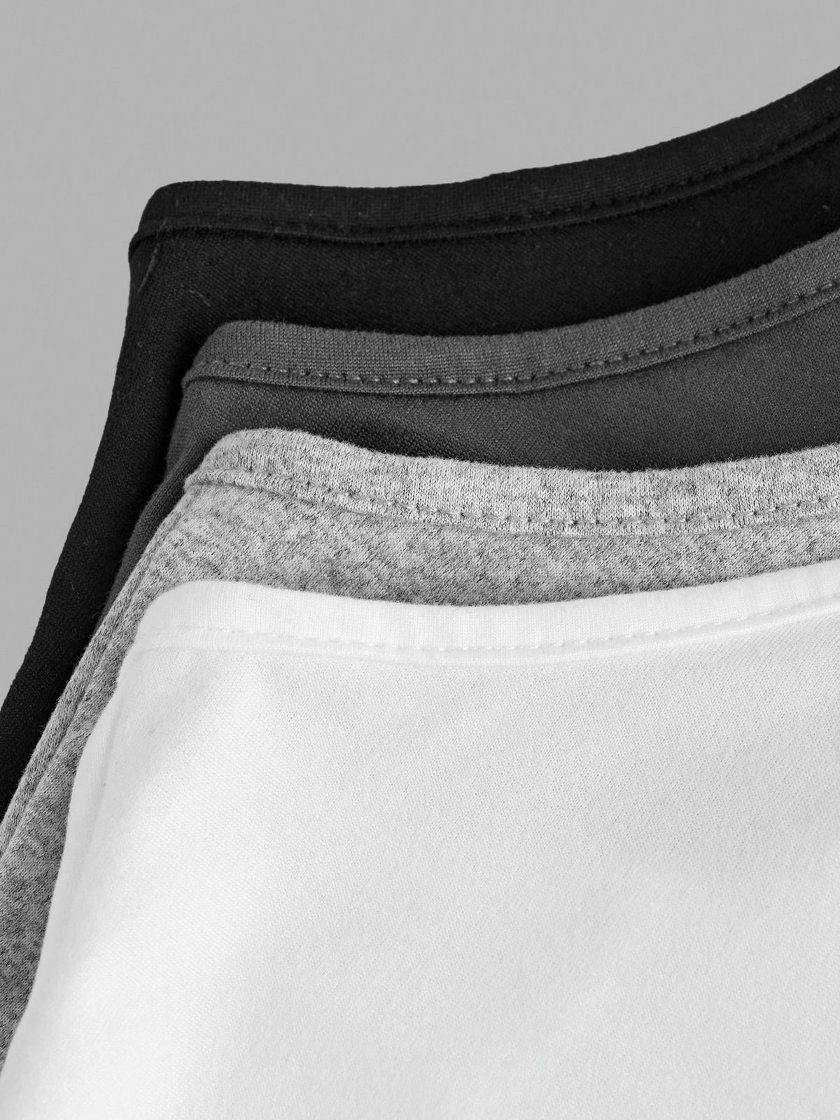 EZwear 4pcs Minimalist Casual Women's Camisole Tank Tops, Suitable For Summer Back To School