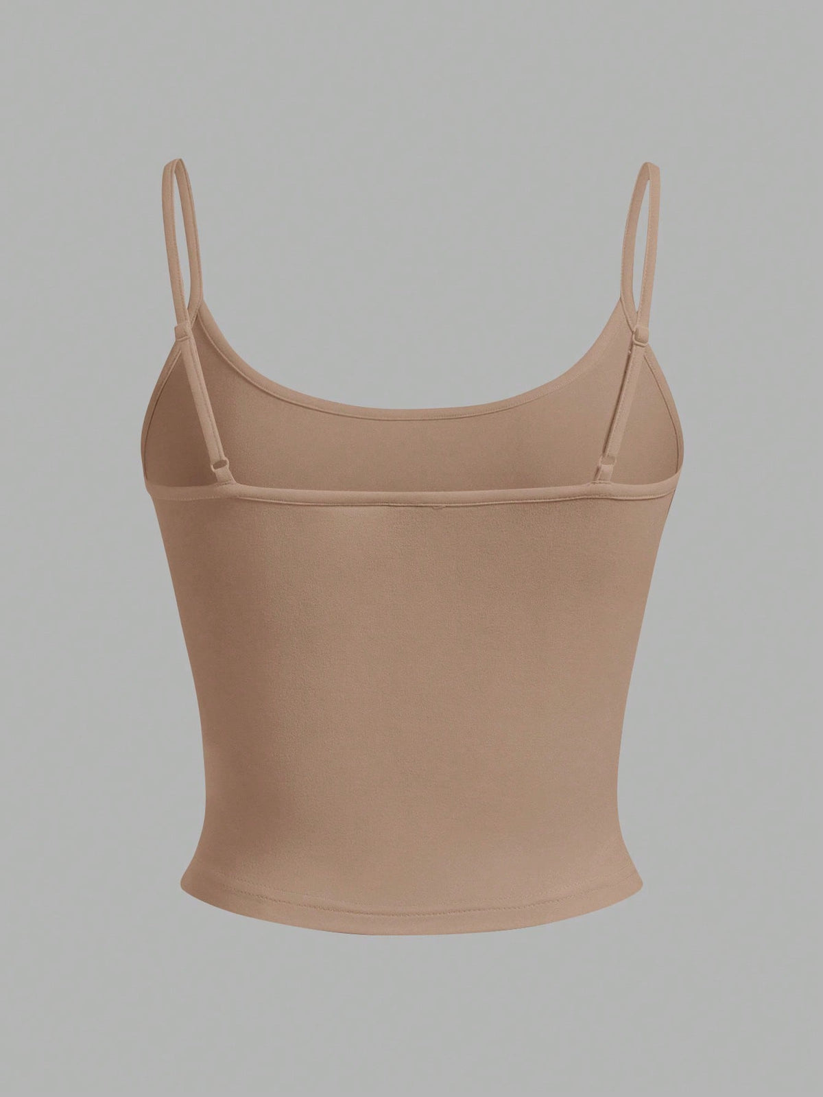 EZwear 4pcs Women's Black, Chocolate Brown Tan Beige, Tight Fitted Cropped Casual Basic Modest Tank Tops, Suitable For Summer Daytime Everyday Holiday Office