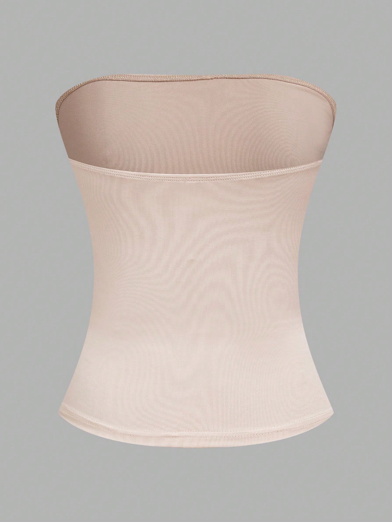 EZwear 4pcs Women's Solid Color Ribbed Casual Tube Tops, Summer Strapless Tops Tube Tops Women