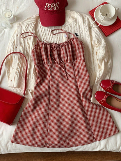 EZwear Pale Yellow Woven Slip Dress For Women, Romantic,Casual Dresses For Women