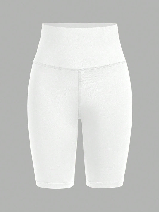EZwear Summer Women's Casual Knitted Stretch Short Leggings Suitable For Going Out Women's Sportswear