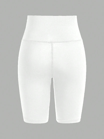 EZwear Summer Women's Casual Knitted Stretch Short Leggings Suitable For Going Out Women's Sportswear