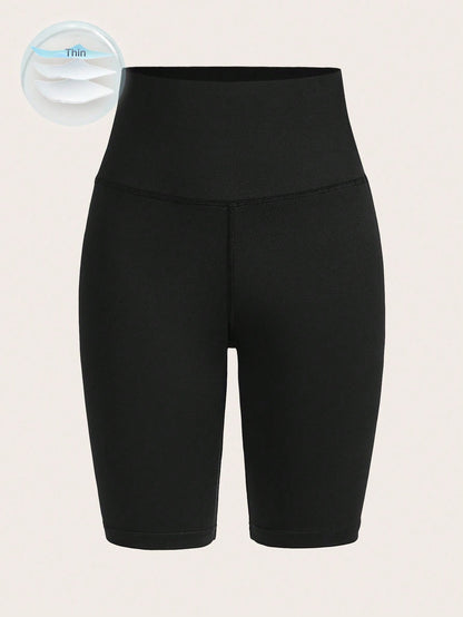 EZwear Summer Women's Casual Knitted Stretch Short Leggings Suitable For Going Out Women's Sportswear