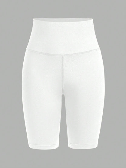 EZwear Summer Women's Casual Knitted Stretch Short Leggings Suitable For Going Out Women's Sportswear
